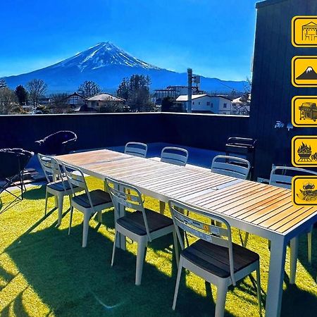 ヴィラ山間堂premier Garden Villa Bbq Bonfire Fuji View Annovillas Sankando Fujikawaguchiko Bagian luar foto