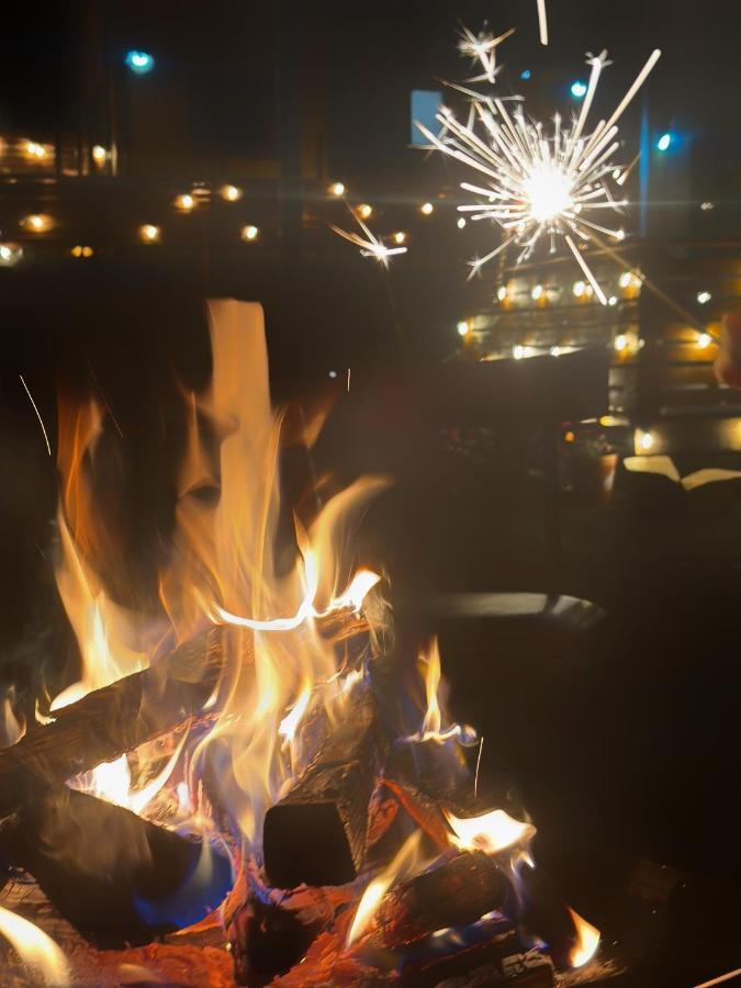 ヴィラ山間堂premier Garden Villa Bbq Bonfire Fuji View Annovillas Sankando Fujikawaguchiko Bagian luar foto