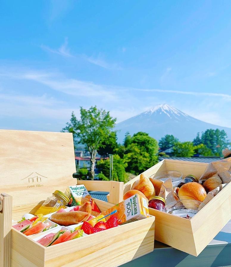 ヴィラ山間堂premier Garden Villa Bbq Bonfire Fuji View Annovillas Sankando Fujikawaguchiko Bagian luar foto
