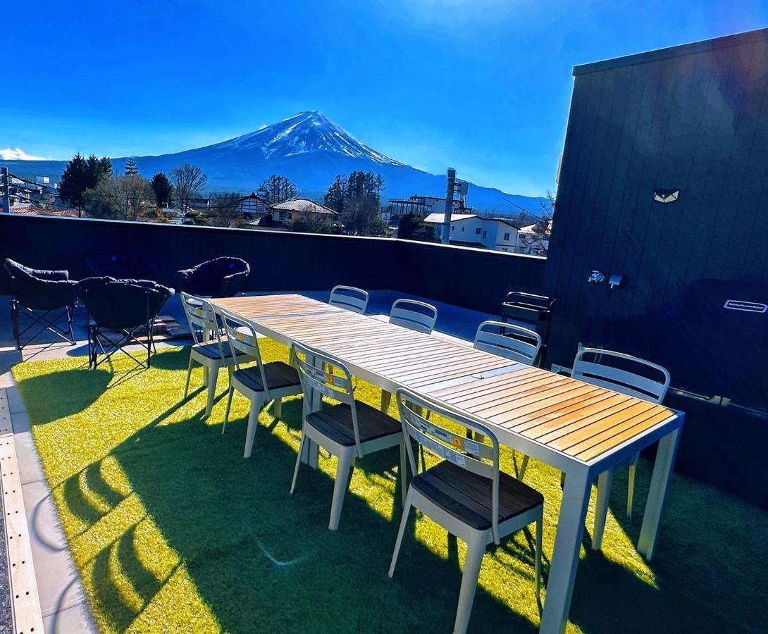 ヴィラ山間堂premier Garden Villa Bbq Bonfire Fuji View Annovillas Sankando Fujikawaguchiko Bagian luar foto